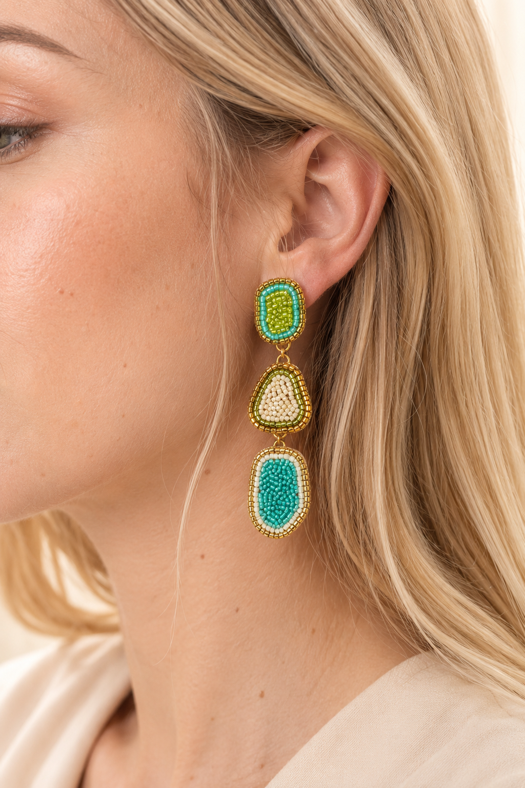 Éclat Minéral  — boucles d’oreilles