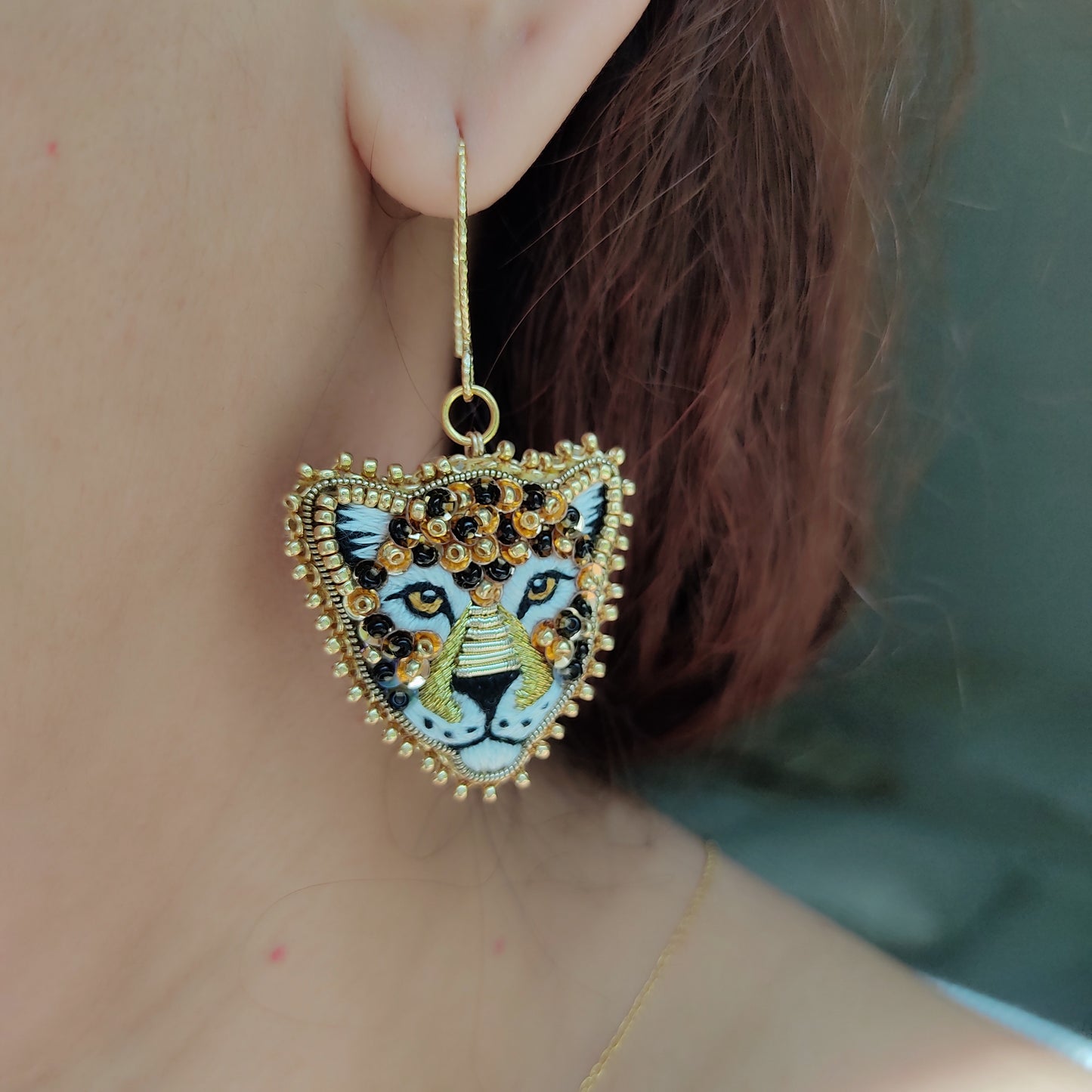 Jaguar II — boucles d’oreilles