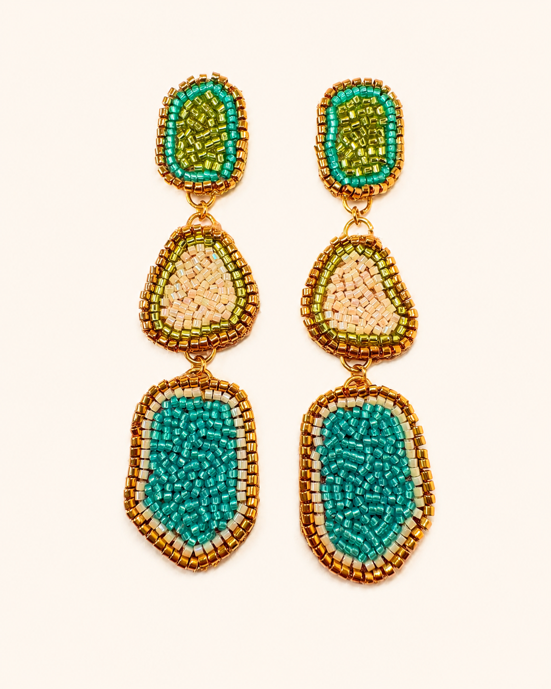 Éclat Minéral  — boucles d’oreilles
