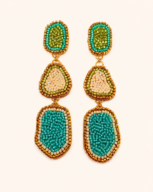 Éclat Minéral  — boucles d’oreilles