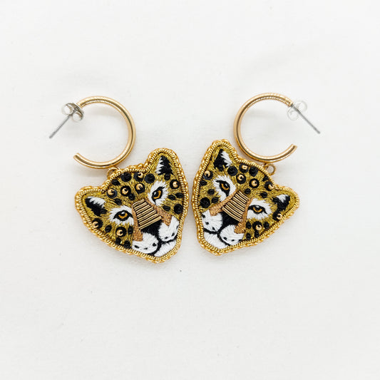 Jaguar IX  — boucles d’oreilles