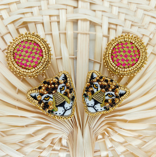Jaguar VIII — boucles d’oreilles