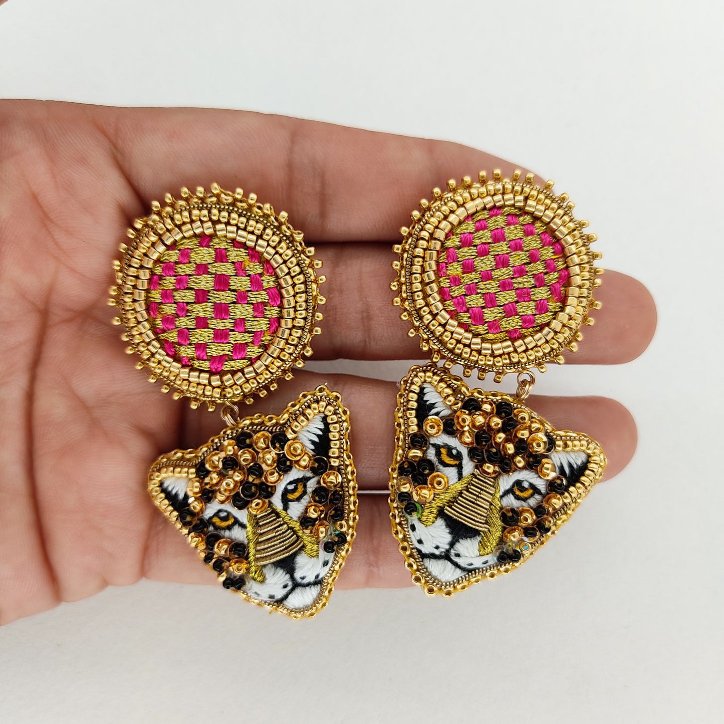 Jaguar VIII — boucles d’oreilles